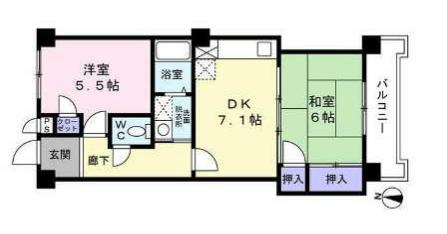 光永コートの間取り