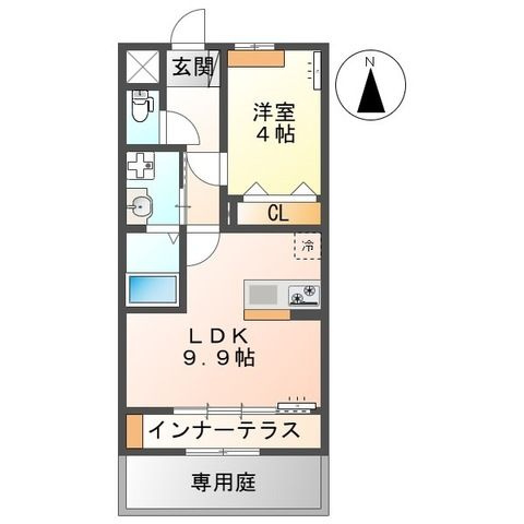 フィールド　ストーンの間取り