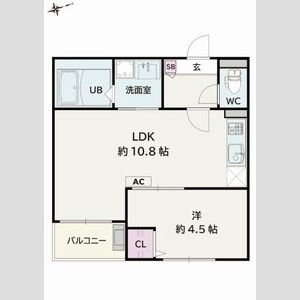 【間取り】 | Jack ichibanⅡ
