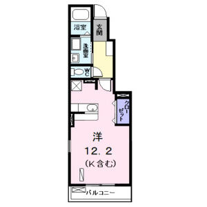 【間取り】 | プリムローズ　Ⅱ
