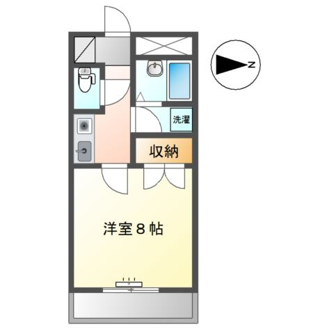 アメニティーコープＳの間取り