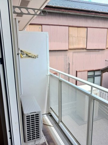 コムフィールのバルコニー
