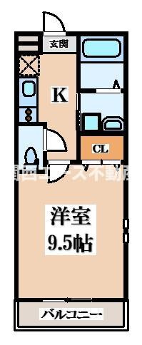 【間取り】 | フジパレス忍ケ丘Ⅰ番館