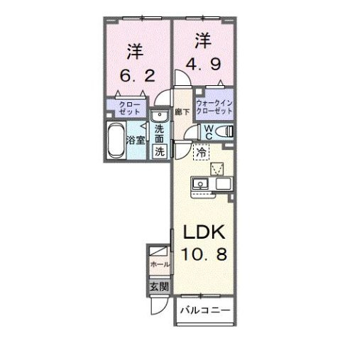 【間取り】 | ベル　ソーレ　メゾン