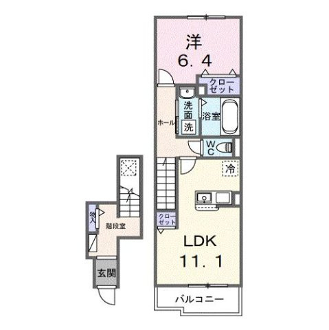 【間取り】 | ベル　ソーレ　メゾン