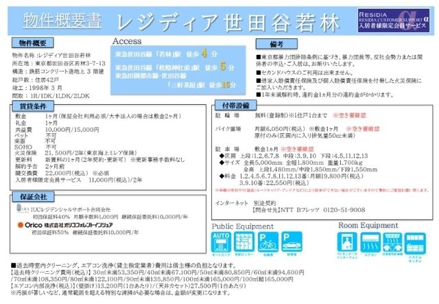レジディア世田谷若林