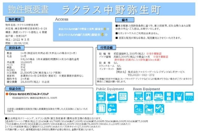 ラクラス中野弥生町