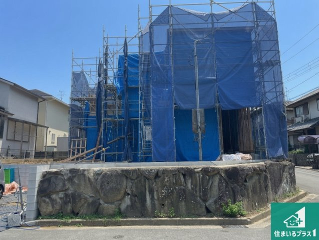 川西市清和台西　第1期　新築一戸建ての外観|現在の進捗状況です！順調に作業進行中、完成が待ち遠しいです！詳細の間取り等、お気軽にお問い合わせください！