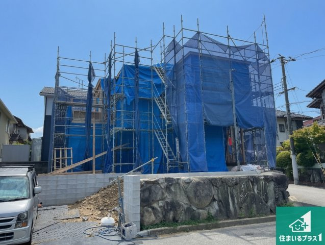 川西市清和台西　第1期　新築一戸建ての外観|現在の進捗状況です！順調に作業進行中、完成が待ち遠しいです！詳細の間取り等、お気軽にお問い合わせください！