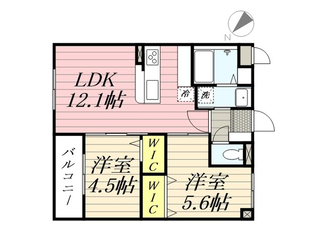 LUXCAS大橋の間取り