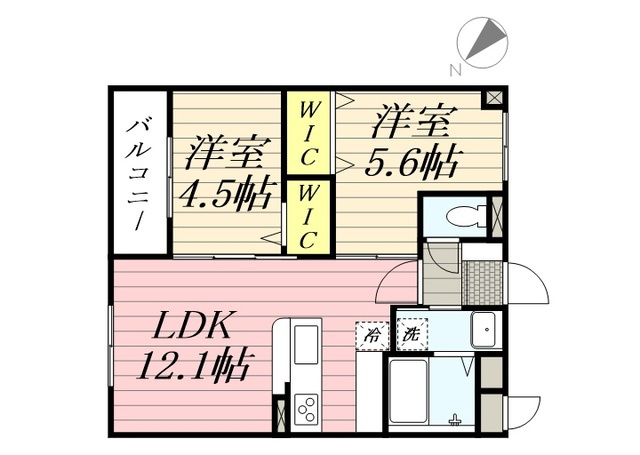 LUXCAS大橋の間取り