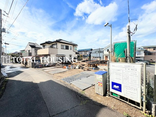 【前面道路含む現地写真】 | 稲城市矢野口　新築戸建　全2棟