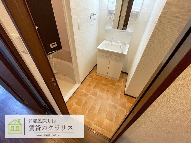グランパシフィック東向日の洗面所
