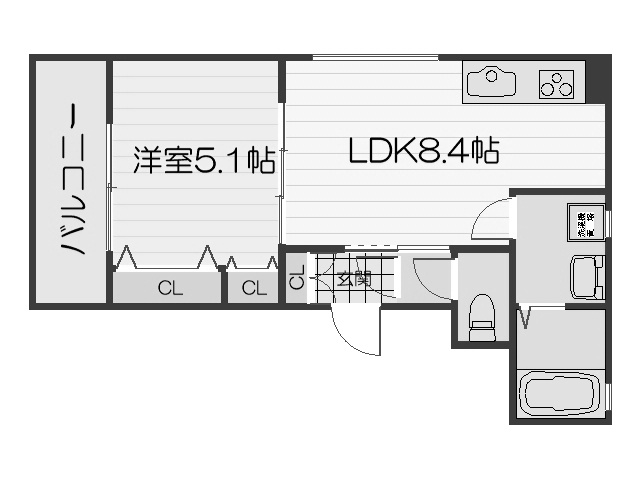 クリエオーレ猪名寺