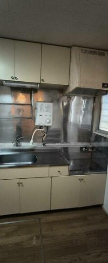 相模原市南区相武台１丁目のアパートのキッチン