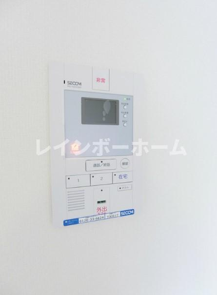 仲介手数料（賃料の1.10ヵ月）の50％OFF対象物件！のセキュリティ