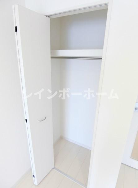 仲介手数料（賃料の1.10ヵ月）の50％OFF対象物件！の収納