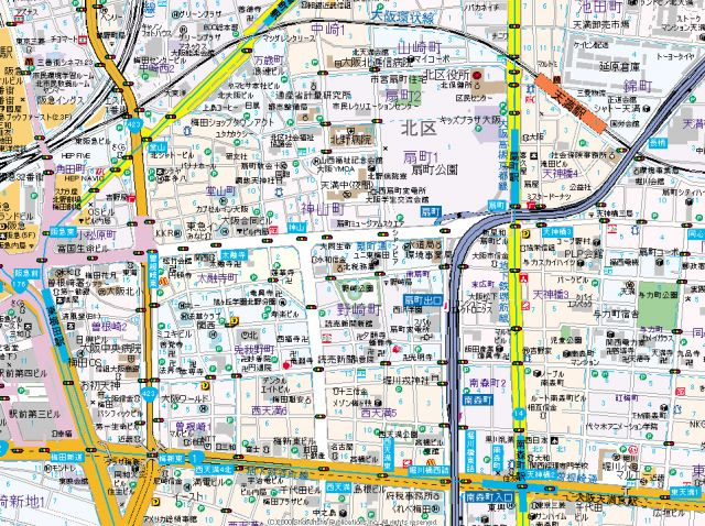 【地図】 | アプリーレ梅田東