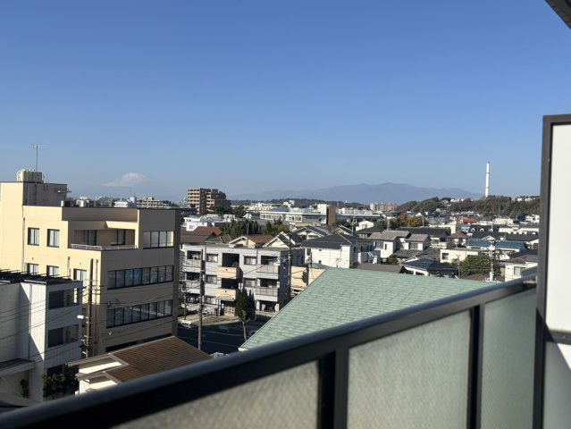 グランドメゾン藤沢の展望|天候に恵まれると富士山が見えます