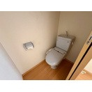 ゆったりとした空間のトイレです