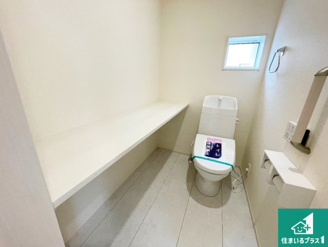 西宮市北六甲台　第2期　新築一戸建てのトイレ|シンプルで清潔感のあるトイレです。