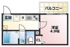 リアル綱島パークテラスB棟の間取り