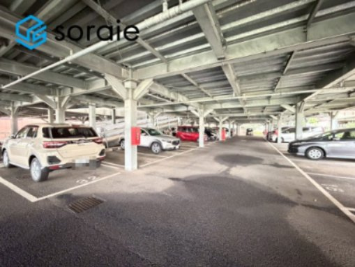 ゼファー所沢ペップスパーク　中古マンション　4階の駐車場|6/25撮影