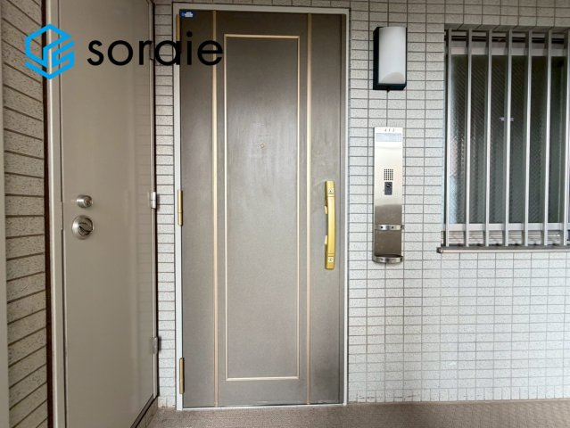 ゼファー所沢ペップスパーク　中古マンション　4階の玄関|6/25撮影