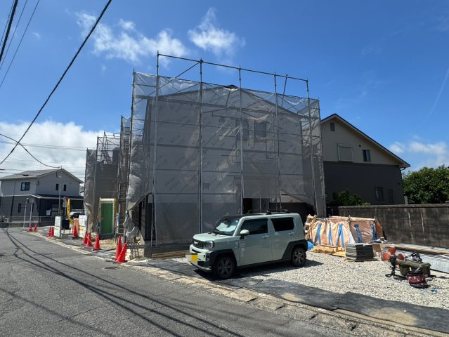 SUN COURTーサンコート－小倉南区蜷田若園３丁目【小倉南区　新築戸建て】の外観|現地撮影　2026,7,10　SUN COURTーサンコート－小倉南区蜷田若園３丁目【小倉南区　新築戸建て】