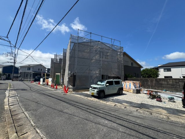 SUN COURTーサンコート－小倉南区蜷田若園３丁目【小倉南区　新築戸建て】の外観|現地撮影　2026,7,10　SUN COURTーサンコート－小倉南区蜷田若園３丁目【小倉南区　新築戸建て】