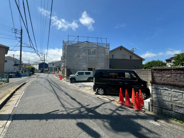 SUN COURTーサンコート－小倉南区蜷田若園３丁目【小倉南区　新築戸建て】の前面道路含む現地写真|現地撮影　2026,7,10　SUN COURTーサンコート－小倉南区蜷田若園３丁目【小倉南区　新築戸建て】