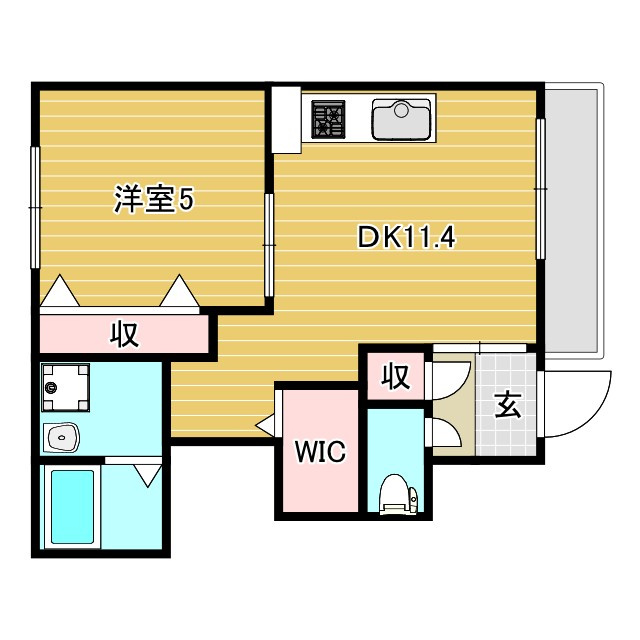 ルナ　テラス　甲子園の間取り