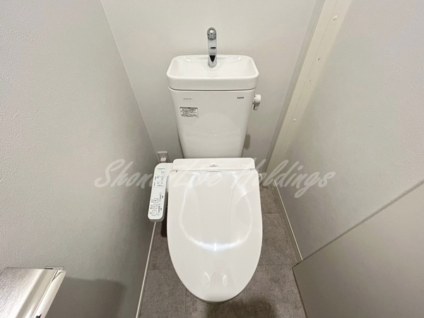 藤沢市辻堂神台２丁目のアパートのトイレ|清潔感のあるトイレです