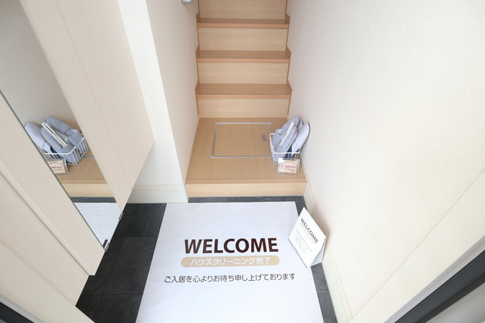 パークフロントMの玄関