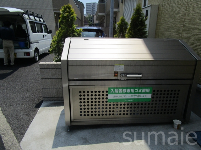 シェルハウス上中里Ｄのその他共用部分|敷地内ゴミ置き場です☆
