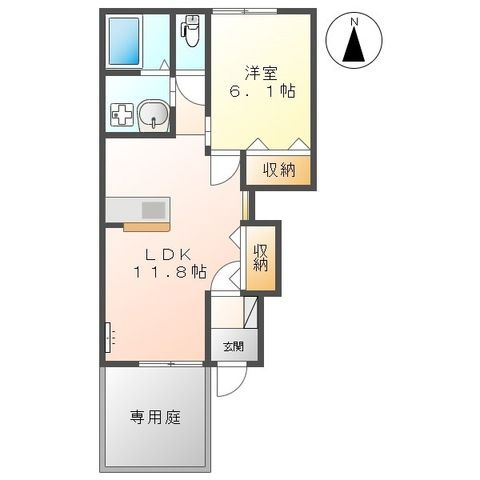 ナースリーイーストの間取り