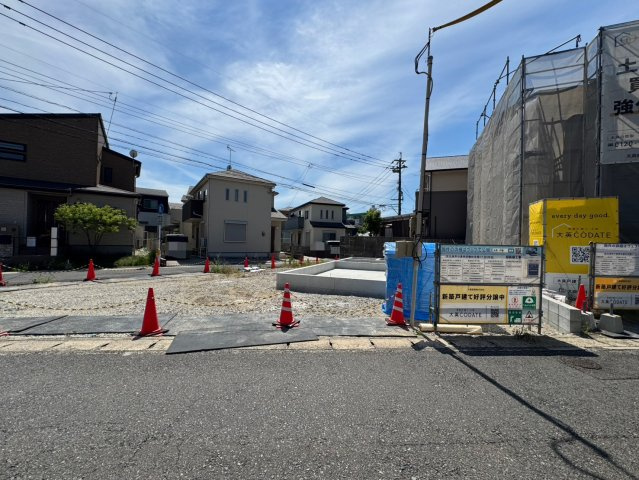 SUN COURTーサンコート－小倉南区蜷田若園３丁目【小倉南区　新築戸建て】の外観|現地撮影　2026,6,14　SUN COURTーサンコート－小倉南区蜷田若園３丁目【小倉南区　新築戸建て】