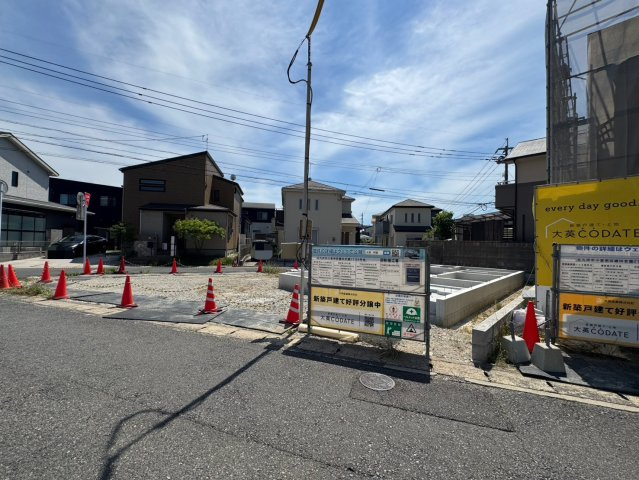 SUN COURTーサンコート－小倉南区蜷田若園３丁目【小倉南区　新築戸建て】の外観|現地撮影　2026,6,14　SUN COURTーサンコート－小倉南区蜷田若園３丁目【小倉南区　新築戸建て】