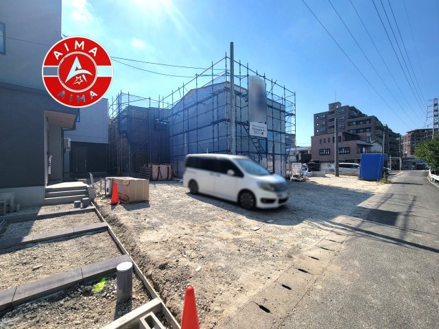 福岡市城南区長尾4丁目第3-6棟（2号棟）の前面道路含む現地写真|見学の時間などお気軽にお問い合わせ下さい。