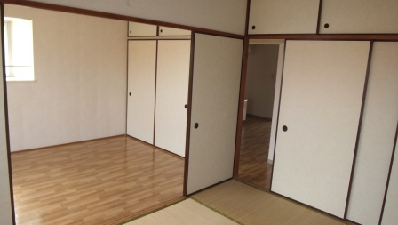 市川クローバーハイツ大野の和室|趣のある和室です