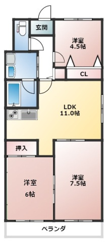 ロイヤル本郷マンションの間取り