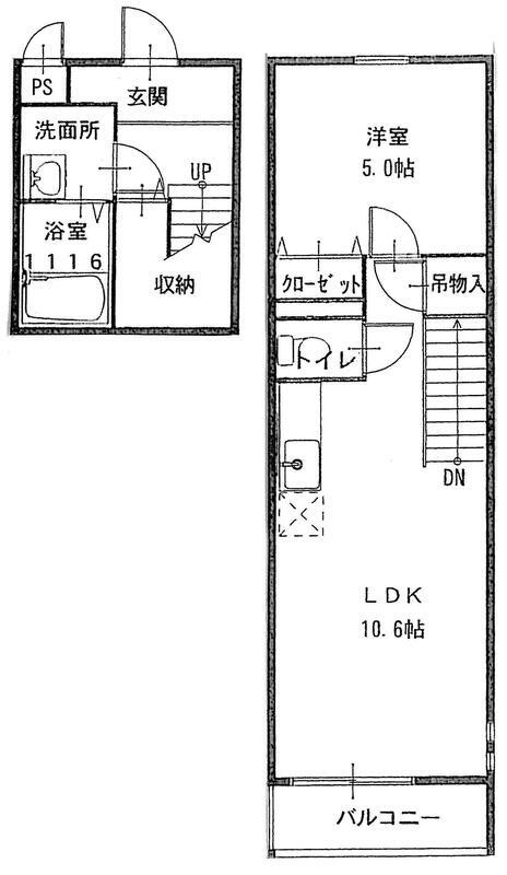 フジパレスルミナスの間取り