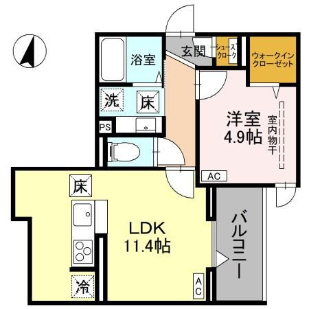 【間取り】 | Noble villa東大成