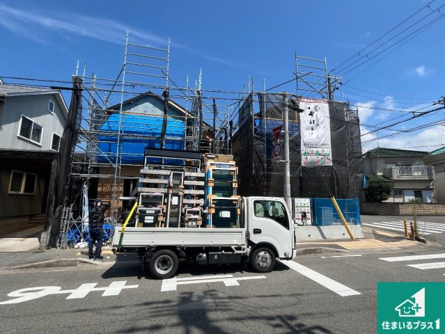 明石市西明石町　第1期　新築一戸建ての外観|周辺は落ち着いた街並みの住宅地！子育てがしやすい住環境です！まだ未完成ですが、現地でしかわからない事もございます。是非一度ご覧ください。