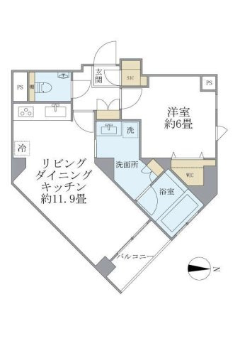 TKD本郷の間取り
