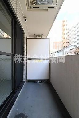 パークシティ横浜吉野町のバルコニー