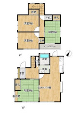 八街ほ　売戸建の間取り