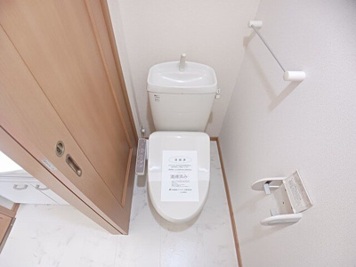 【トイレ】 | ライフサニー浅川Ⅰ | 落ち着いたトイレです