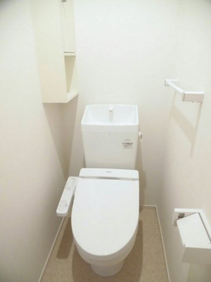 【トイレ】 | Ａｎｇｅ | 落ち着いた色調のトイレです