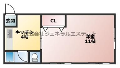 エアロプレーン春日の間取り